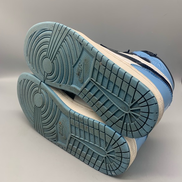 Jordan 1 Retro High OG Blue Chill Women Size 8.5 - Picture 5 of 7